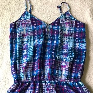 Adjustable lightweight mini dress